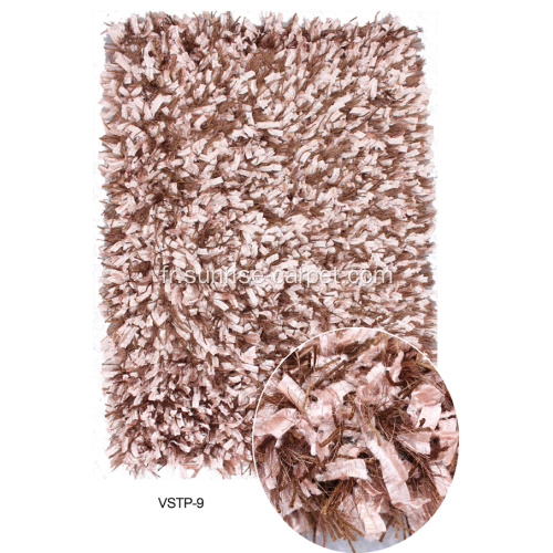 Soie Viscose &amp; Feather Mélange de fils Shaggy